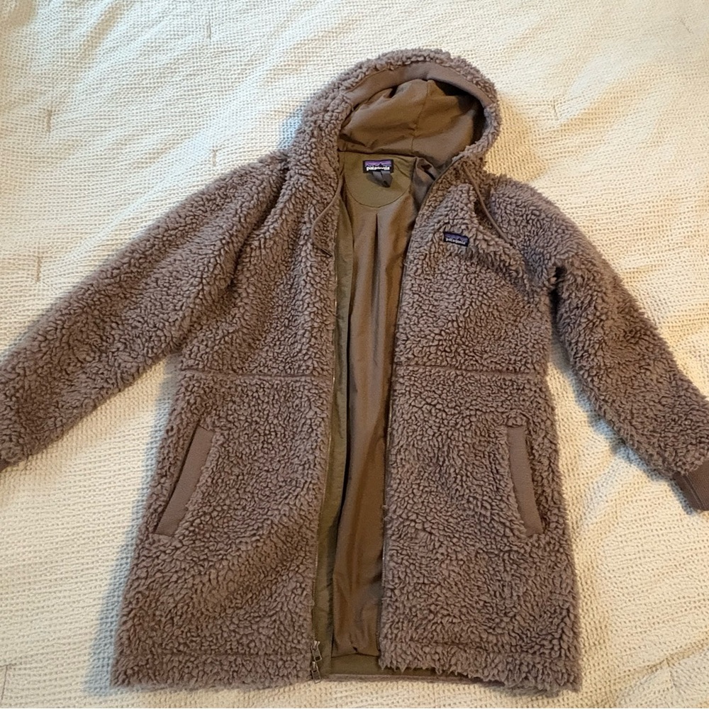 Patagonia Brown Hooded Jacket